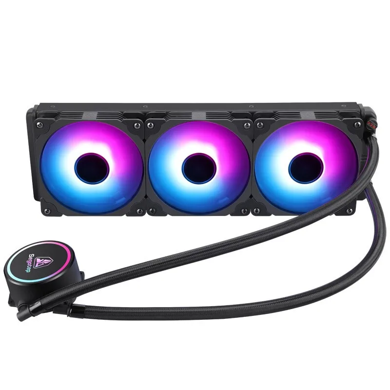 

Segotep BECOOL 360S RGB All-in-one Water Cooling CPU Radiator 360mm Cold Row Desktop Computer Liquid CPU Cooler