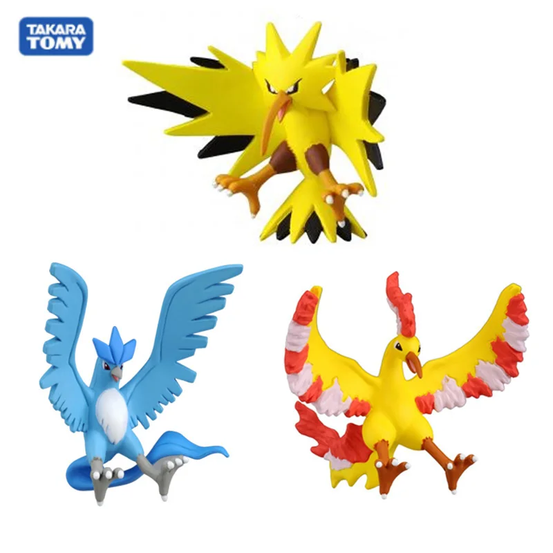 Экшн-фигурки TAKARA TOMY Articuno Zapdos модели игрушек | Игрушки и хобби
