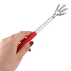 Компактный Телескопический массажер-Когтеточка из нержавеющей стали, скребок для спины, регулируемый массажный скребок для спины, защитный скребок для рук