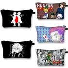 Hunter X Hunter женская косметичка HXH Killua Zoldyck Gon Freecss Chrollo Lucilfer косметичка чехол Hunter X Hunter сумка для хранения
