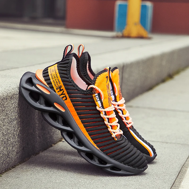 Кроссовки мужские летние дышащие сетчатые легкие повседневные 2020 | Обувь