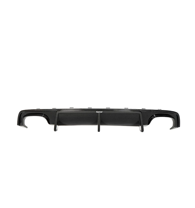 

New Car Modification Dry Carbon Fiber Auto Parts Body Kit Rear Bumper Lip Diffuser