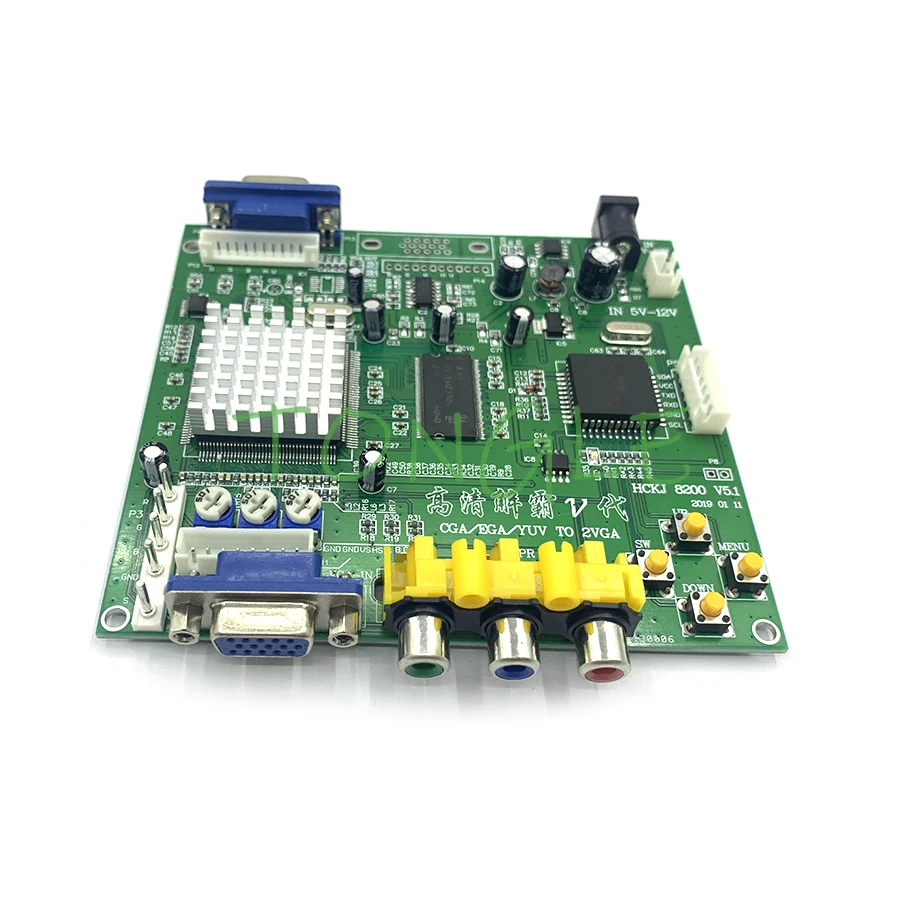 Видеоконвертер GBS-8200 CGA / EGA YUV RGB для VGA аркадных игр монитор Джамма LCD |