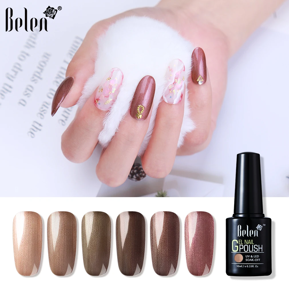 Belen am серия + бронзовая УФ гель светодиодный светильник Лаки с чернилами для