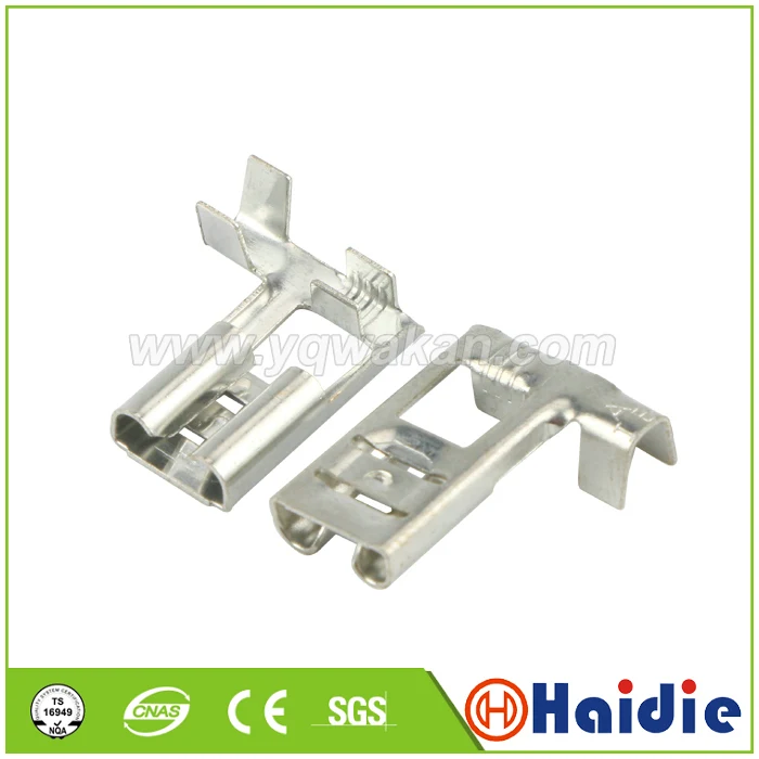 

Free shipping 50pcs auto car splices wire terminal crimp loose pins terminal DJ6211-D6.3A