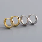 Новые круглые глянцевые серьги-кольца XIYANIKE с серебряным покрытием, женские серьги-кольца, оптовая продажа, ретро модные изысканные ювелирные изделия ручной работы