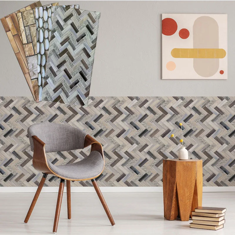 

Imitation Wood Grain Thick Self Adhesive Wallpaper Living Room Background Desktop Waterproof Contact Paper Charm Wall Stickers