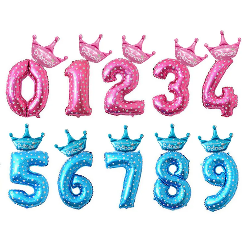 2 шт. 32 дюйма цифровой Гелиевый шар|Воздушные шары и аксессуары| |