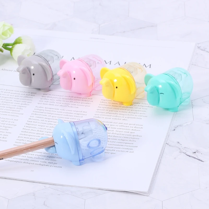 Kawaii мультфильм слон точилка для карандашей школьные канцелярские принадлежности подарок