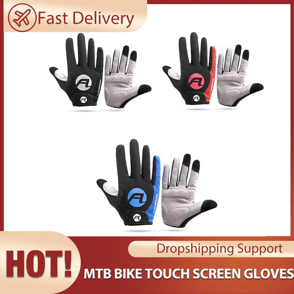 

Велосипедные перчатки, Нескользящие, солнцезащитные, устойчивые к высоким температурам, перчатки для велоспорта, перчатки для сенсорных экранов