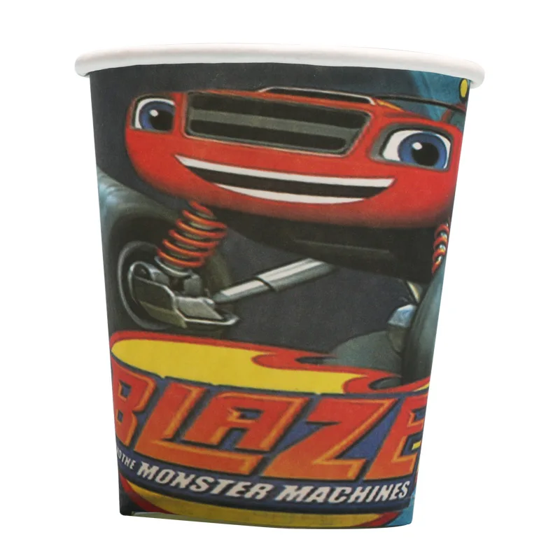 Blaze and The Monster Machine тематическая вечеринка на день рождения воздушный шар в форме