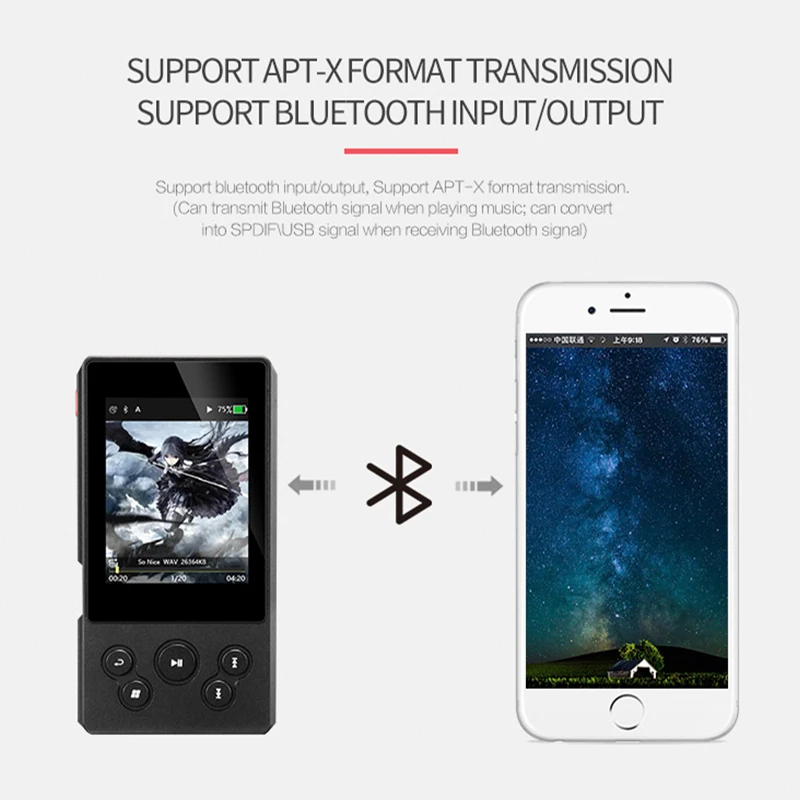 Профессиональный цифровой проигрыватель музыки XDUOO X10T II Bluetooth MP3 плеер DSD256 PCM 384HKz/32