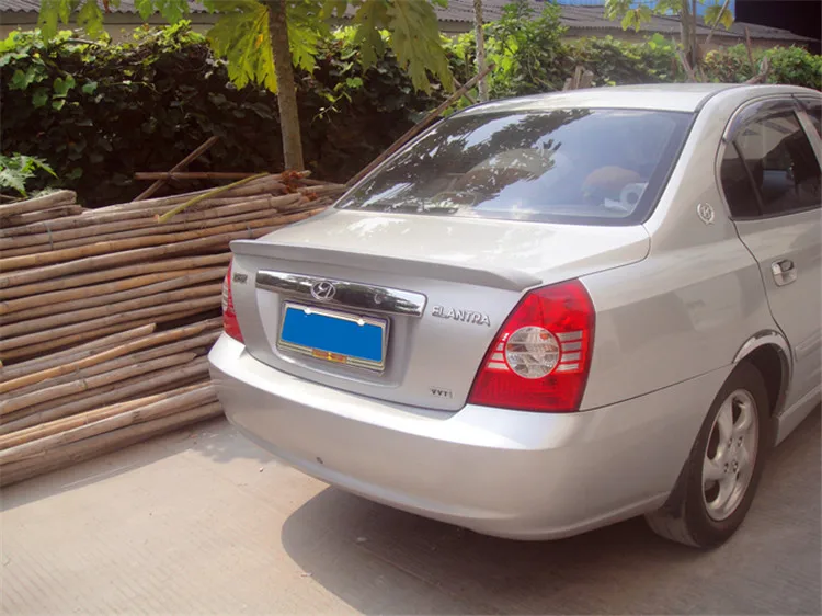 Спойлер для HYUNDAI Elantra 2003-2007 спойлер из высококачественного АБС-материала заднего