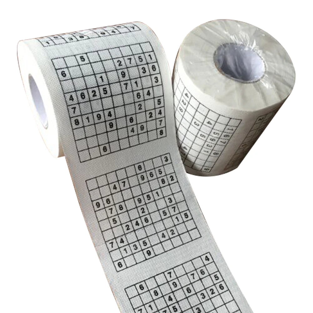 Забавные шутки с цифрами для девочек рулоны туалетной бумаги ванной Забавный