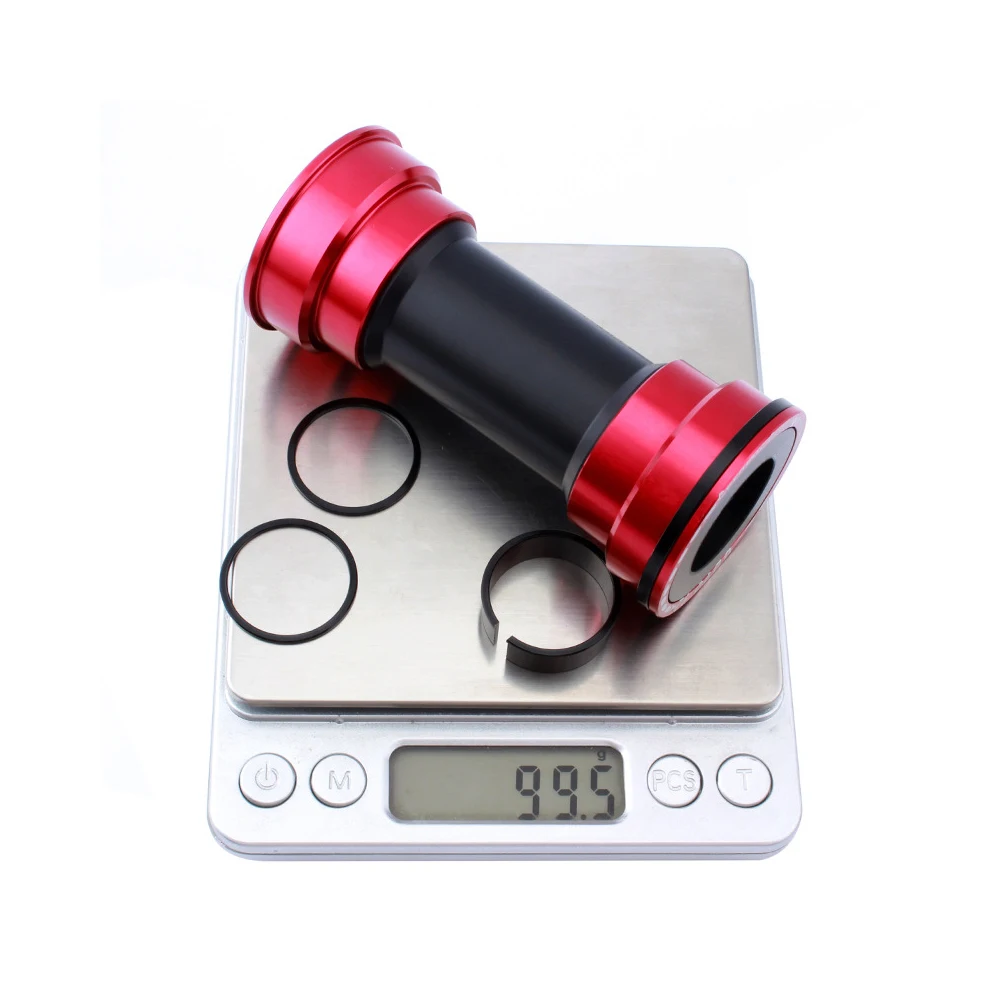 

Bicycle Bike Ceramic Bearing Bottom Bracket Bicycle Press Fit BB Thread Type Bottom Bracket BB Bike Tooth Plate Axis