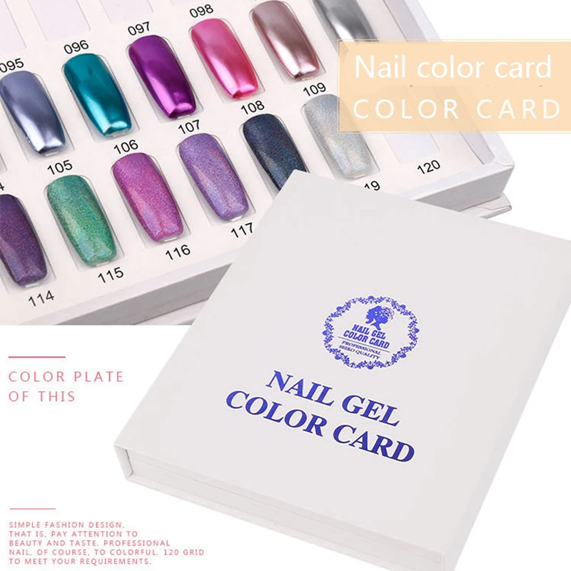 Набор для создания профессиональных моделей гель-лаков ногтей цветной дисплей 120