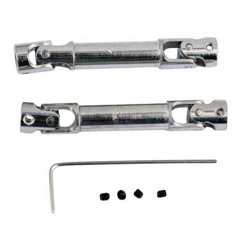 

Brass Heavy Duty Wheel Hub Counterweight Combiner Steering Cup,Red with Metal CVD Front Rear Drive Shaft