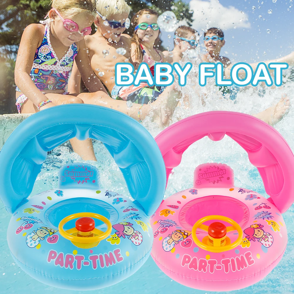 

Solid Non-inflatable Newborn Baby Waist Float Lying Swimming Ring Pool Toys Swim Ring Swim Trainer For Infant Swimmers