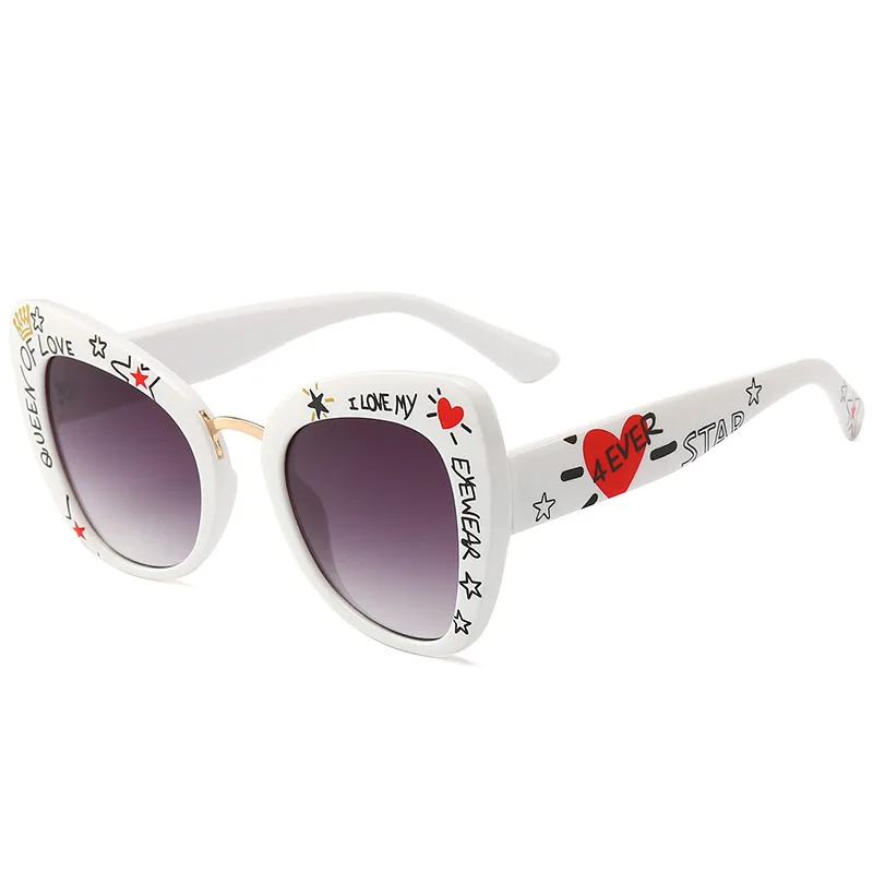 

New Big Cat Eye Sunglasses Women Fashion Triangle Retro Oversize Sun Glasses Luxury Vintage Shades Oculos Designer UV400 Gafas