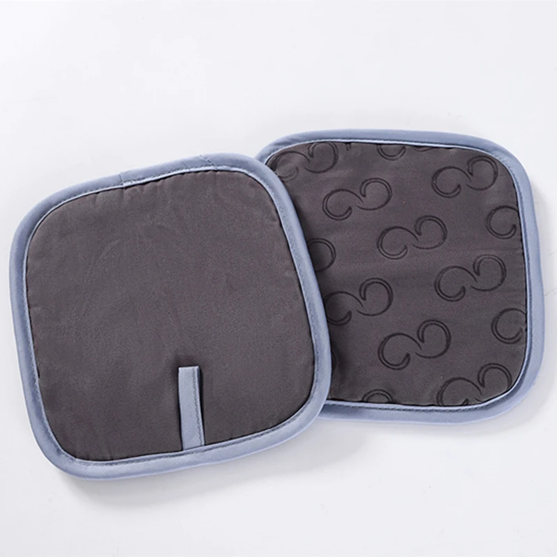 

4pcs Oven Mitts and Pot Holders Sets Heat Resistant Soft Cotton Lining with Non-Slip Surface for Kitchen Baking BBQ L9