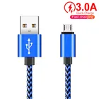Кабель Micro USB, для Samsung S7, Huawei, Honor 9A, Xiaomi, Redmi Note, Android