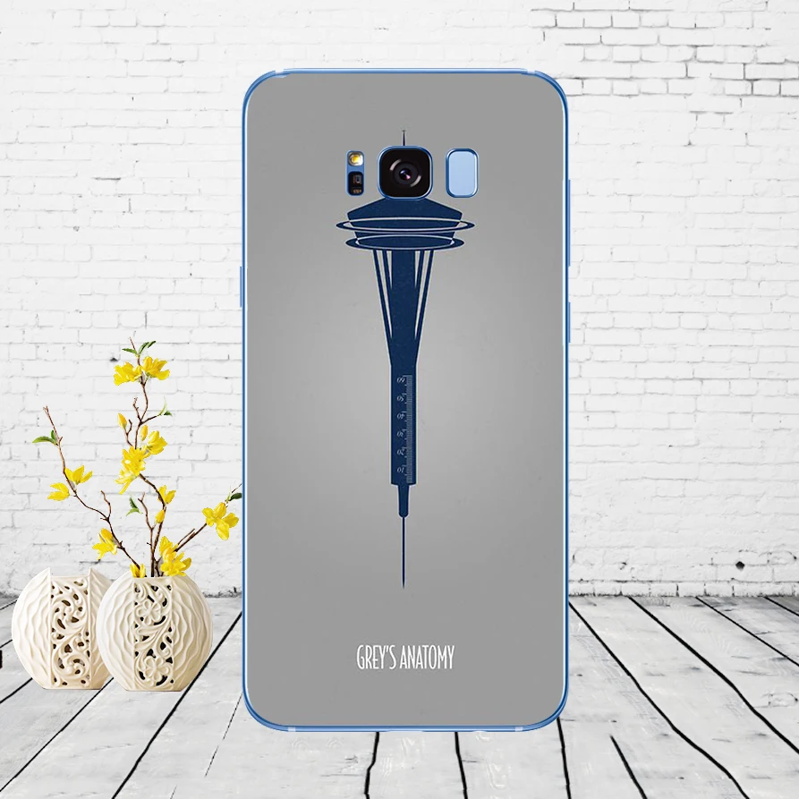 07DD Американский ТВ GREYS Anatomy Мягкий силиконовый чехол для Samsung Galaxy S6 S7 край S8 S9 S10 плюс A70 A50 чехол
