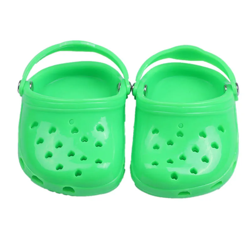 Летняя обувь для кукол пляжные сандалии из полиуретана с отверстиями подходит