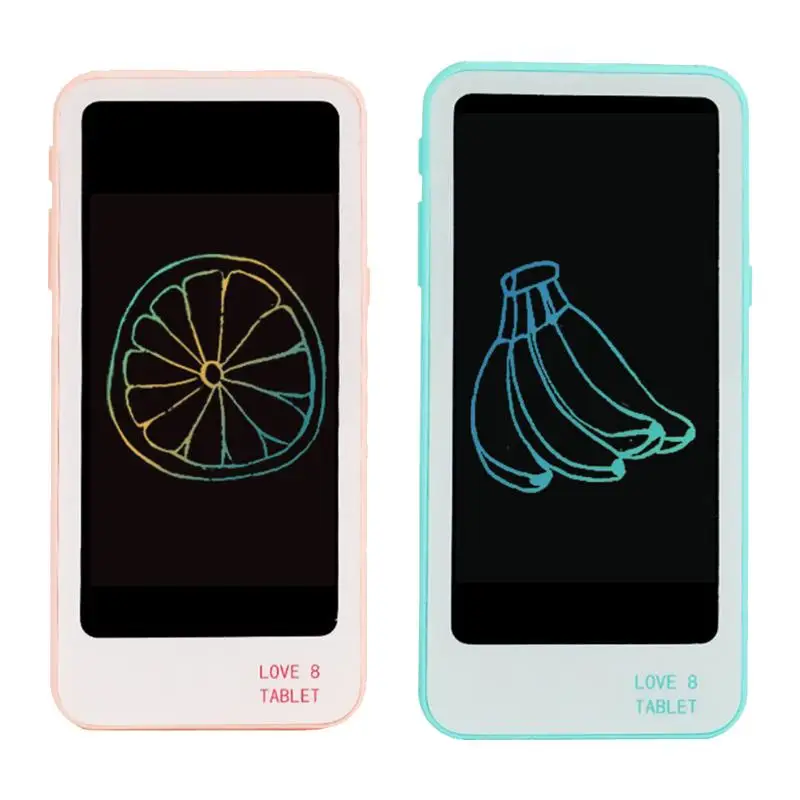 Детский цифровой планшет для рисования с ЖК экраном классические цвета и простой
