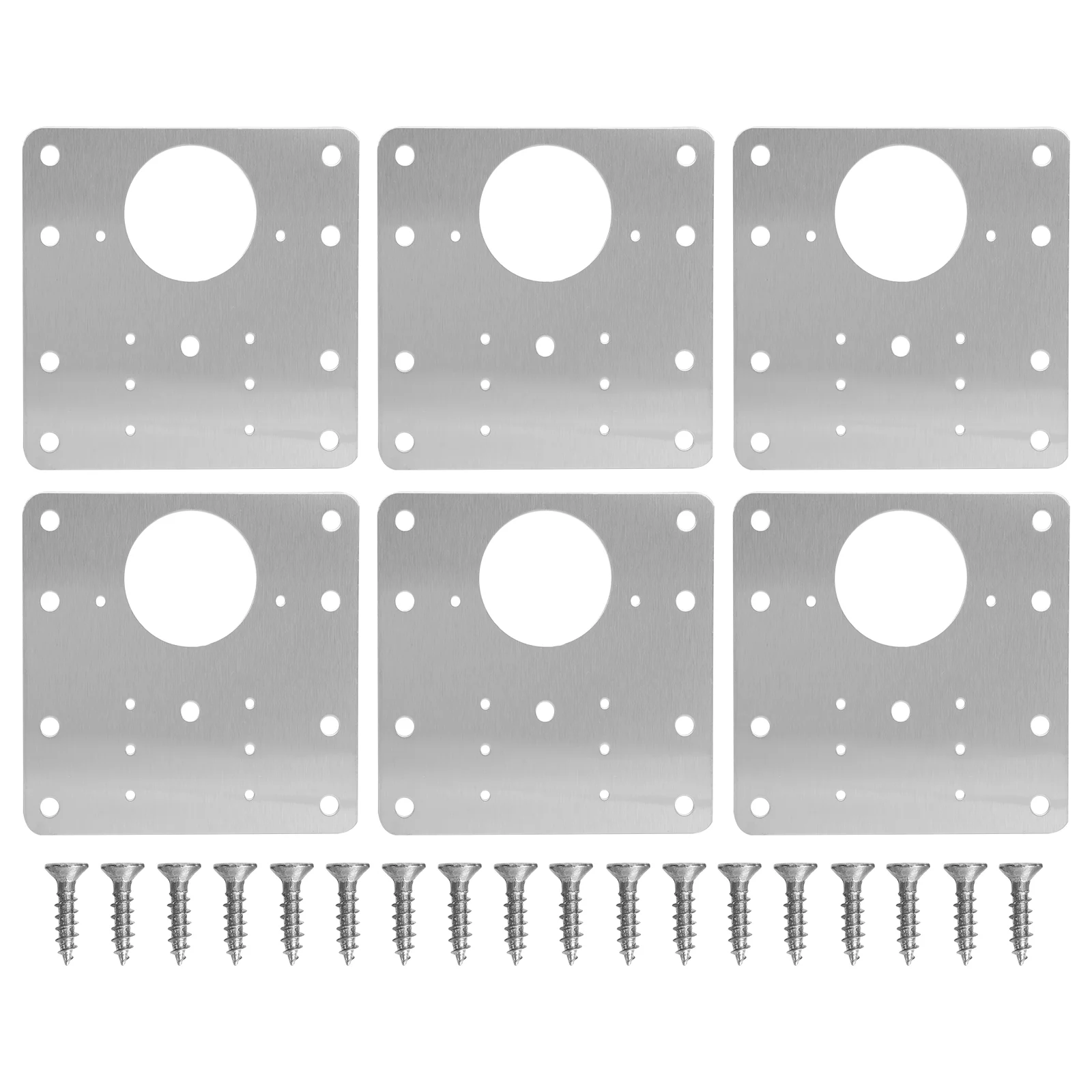 

6 шт., полки для шкафа из нержавеющей стали