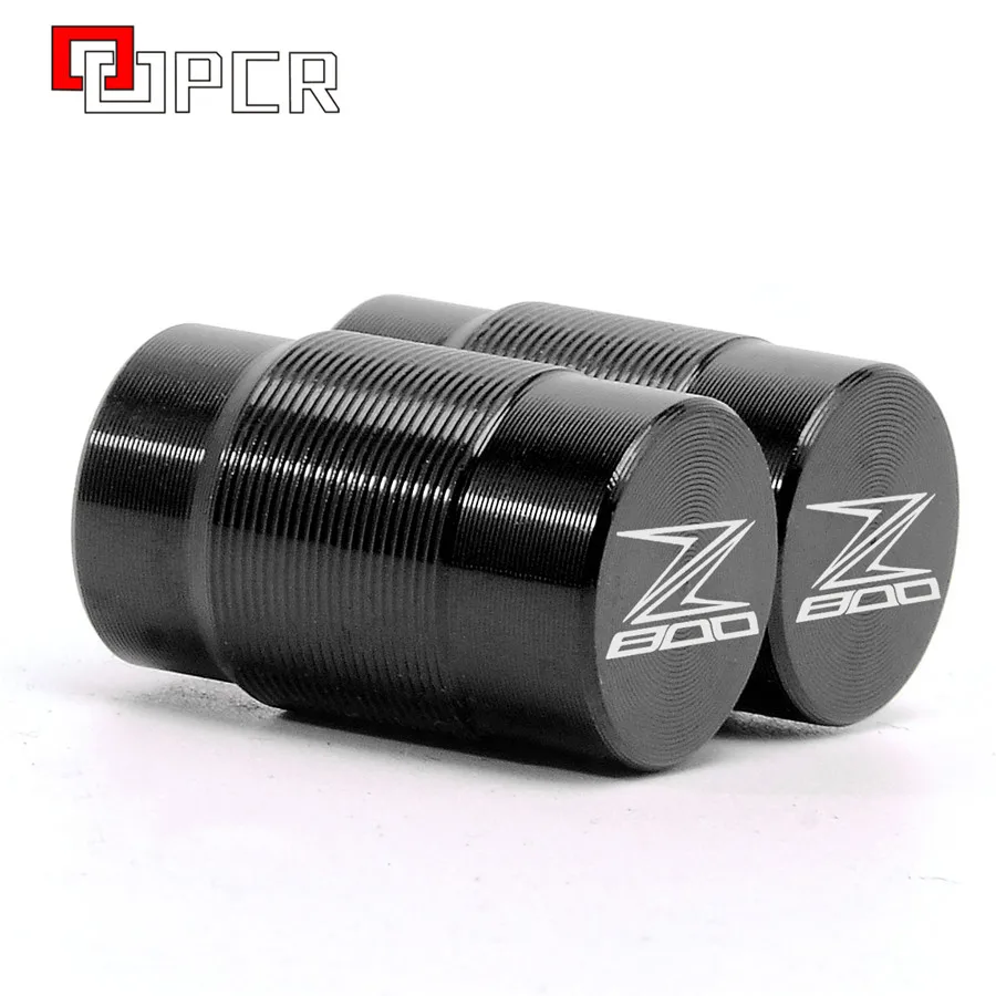 

Pair Air Caps Airtight Theftproof Wheel With logo Z800 For KAWASAKI Z800 2013-2016 Tires Valves Tyre Stem Cover