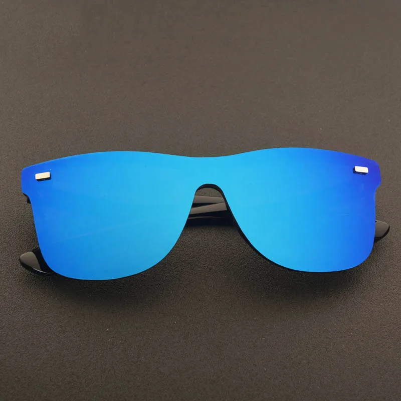 Брендовые солнцезащитные очки в винтажном стиле мужские плоские линзы без