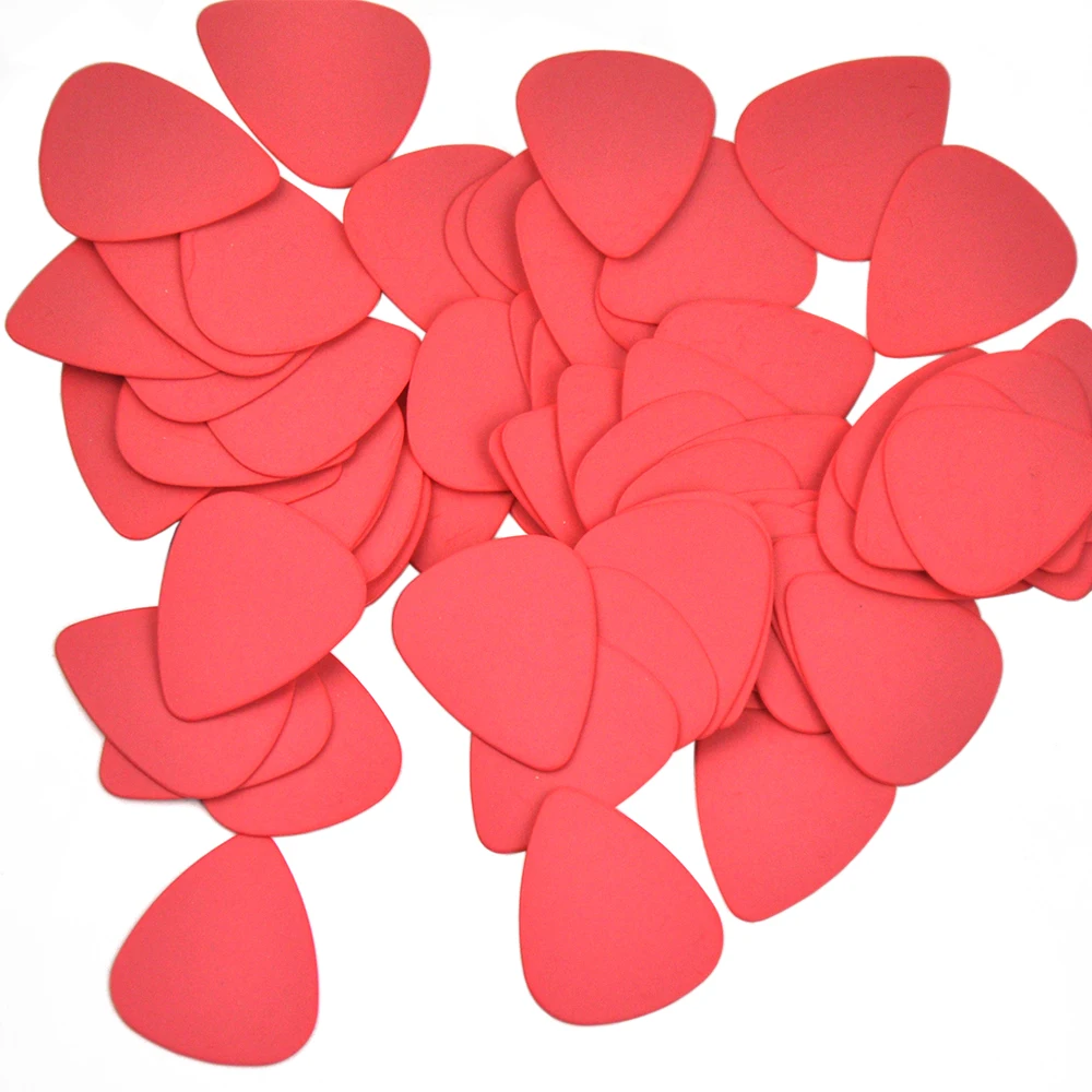 

Lots of 100pcs Pink 0.71mm Medium Gauge Delrin Guitar Bass Picks Plectrums