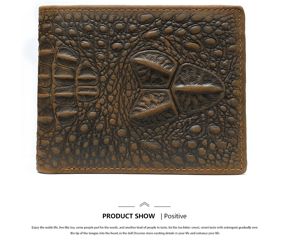 WETSAL Croco, мужской кошелек, натуральная кожа, кошелек, мужской кошелек, для карт, короткий/тонкий, кошельки, кожа, мужской держатель для карт, сумка для денег