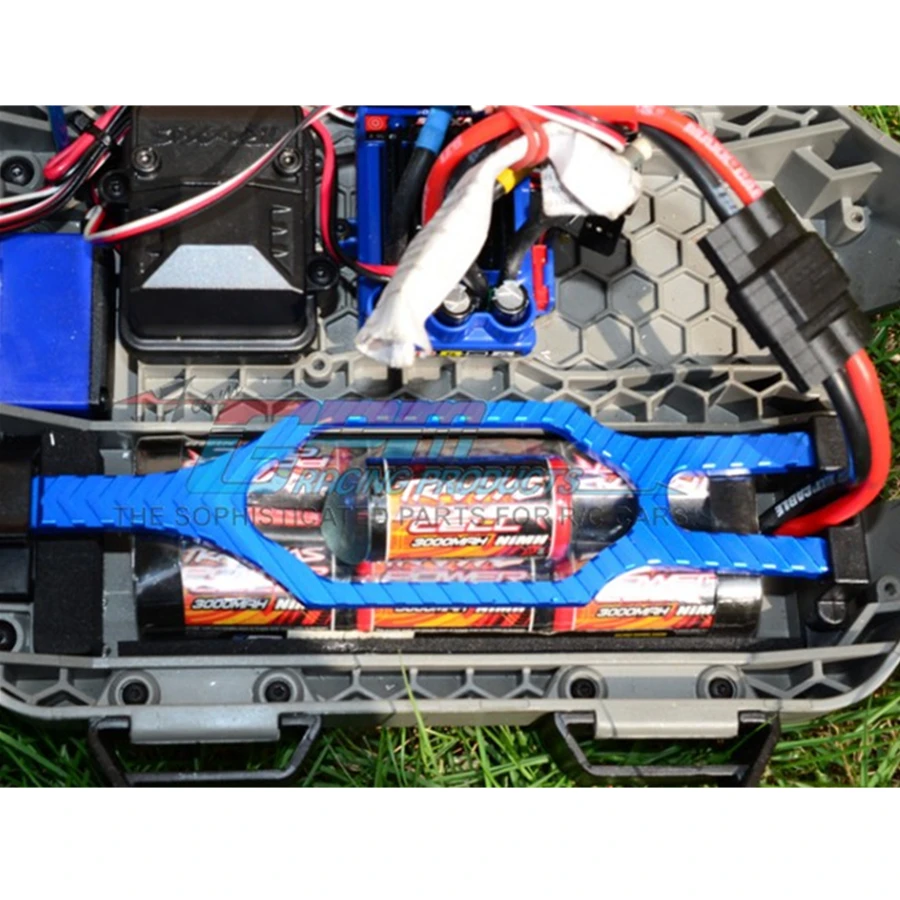 Масштаб 1/10 Rc рама автомобиля шасси батареи CNC алюминиевый держатель