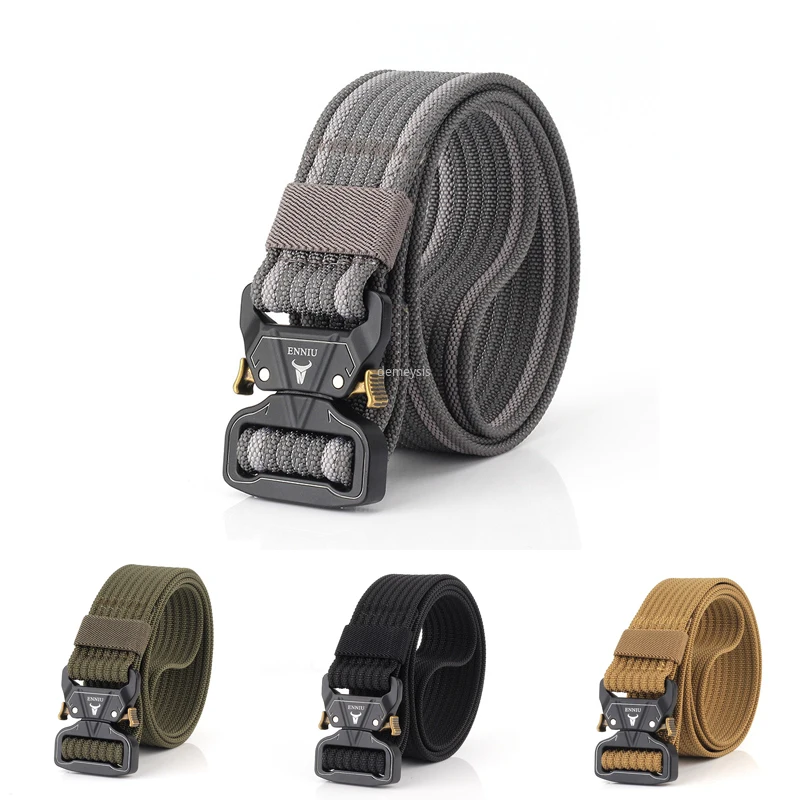 

Outdoor Hunting Heavy Duty Belt Military Tactical Training Belt Adjustable Army Combat Paintball Airsoft Belts Accessories