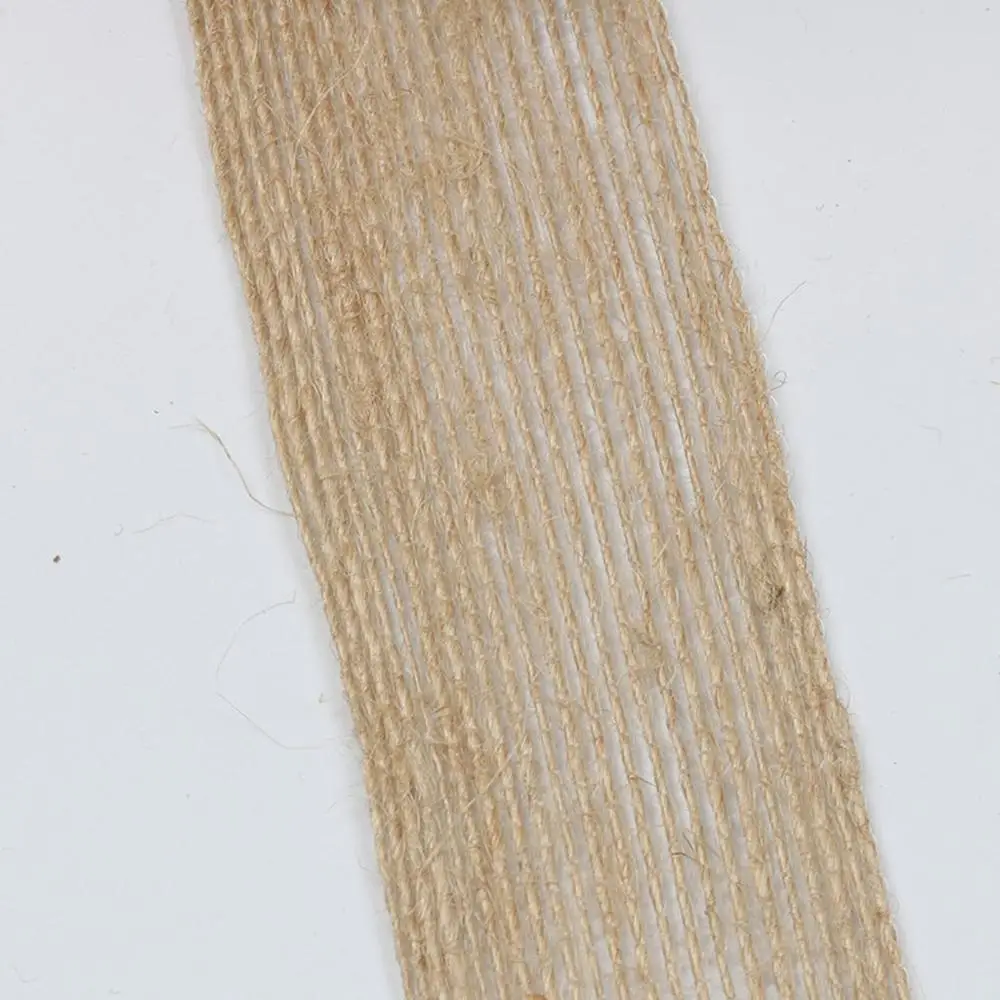 10 м тканая льняная Джутовая Ткань натуральный джут Hessian DIY Свадебный декор