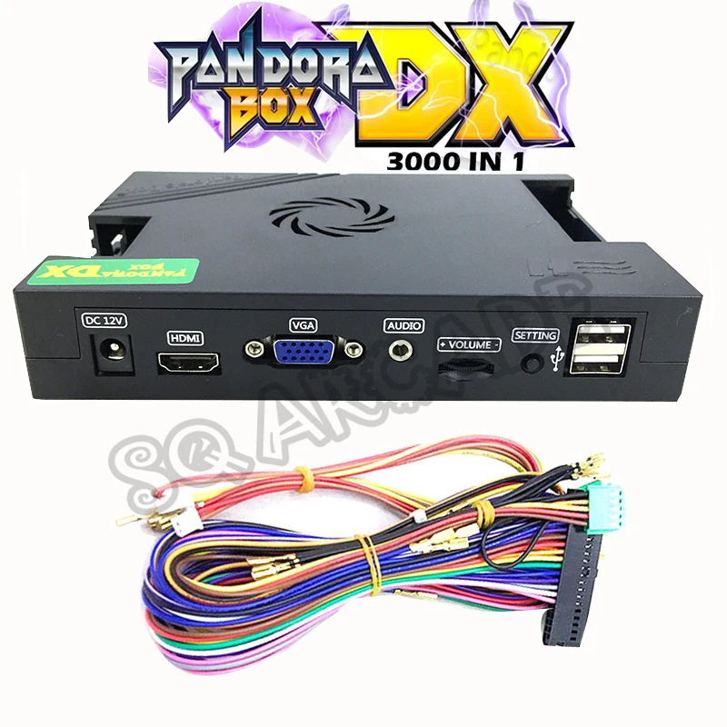 Аркадная печатная плата Pandora Box DX 2 шт./лот последняя версия 3000 в 1 с 34 * 3d играми 103*3/4P