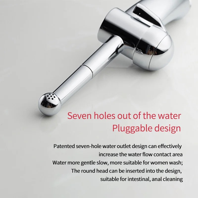 Портативный распылитель для биде ручной смеситель унитаза кран регулируемый душ