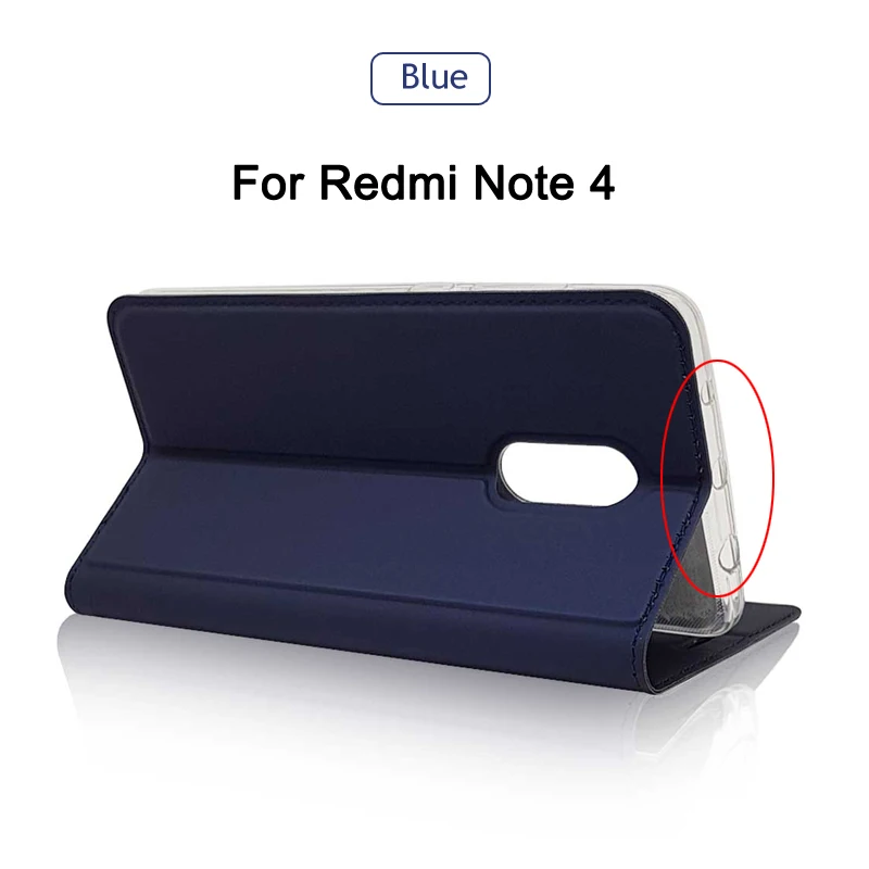 Redmi Note 4x чехол ZROTEVE кошелек чехол для Xiaomi Redmi Note 4 Pro Global Флип кожаный чехол для Xiaomi Note 4x4 Note4 чехол s - Цвет: Blue 4