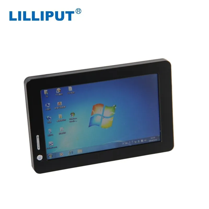 Lilliput 7 дюймов TFT СВЕТОДИОДНЫЙ монитор USB Встроенные динамики UM 72/C не VGA Вход просто