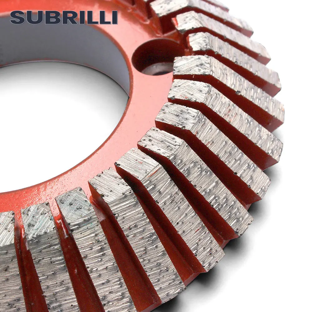 Алмазный шлифовальный круг с ЧПУ SUBRILLI газовой оправкой 1/2 для фрезерного станка