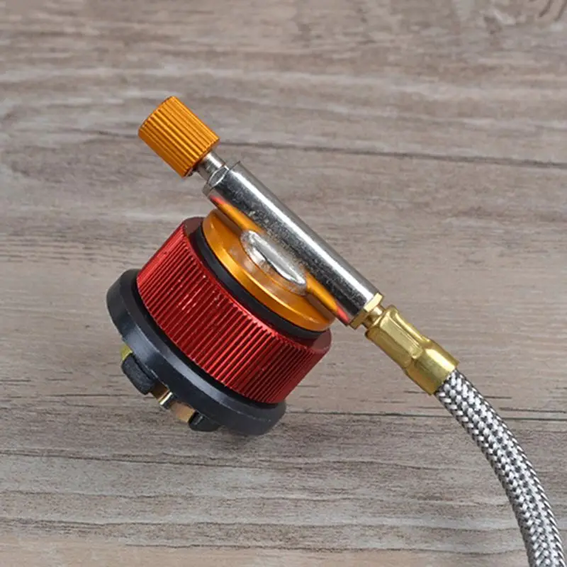 Camping Stove Burner Adaptor Conversion Outdoor Valve Connectors Gas Adapter M89D | Спорт и развлечения