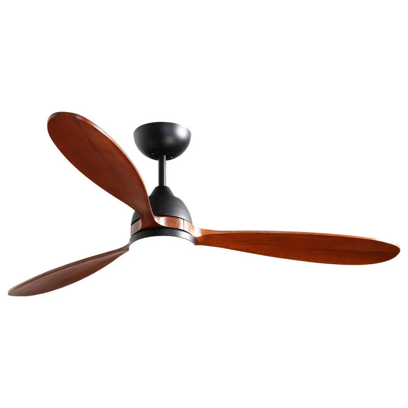 52 дюймов Модные светодиодный деревянный потолочный вентилятор с Дистанционный