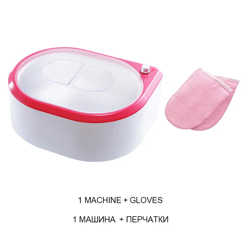 Red Glove Set Parafina 5L грелка для рук для парафиновой ванны и ванны для ног машина для рук и 320 г парафиновый воск нагреватель машина - Цвет: Red Glove Set