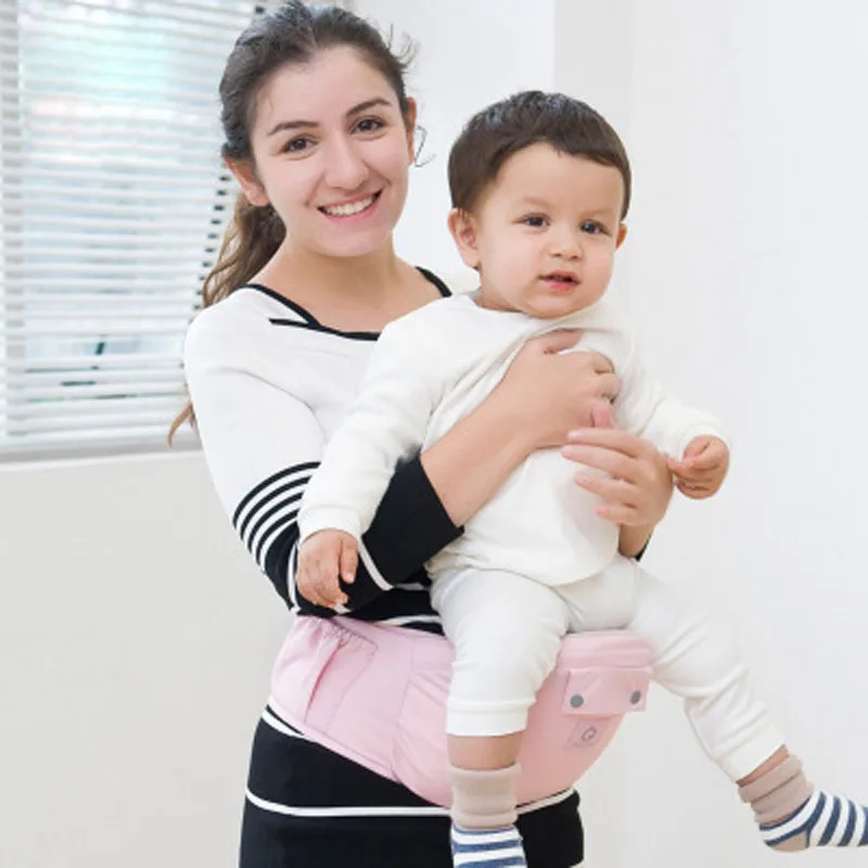 

Baby Carrier Ergonomic Backpack Carrier Protable Infant Baby Hipseat Heaps Sling Front Facing Baby Wrap Carrier for Baby Travel