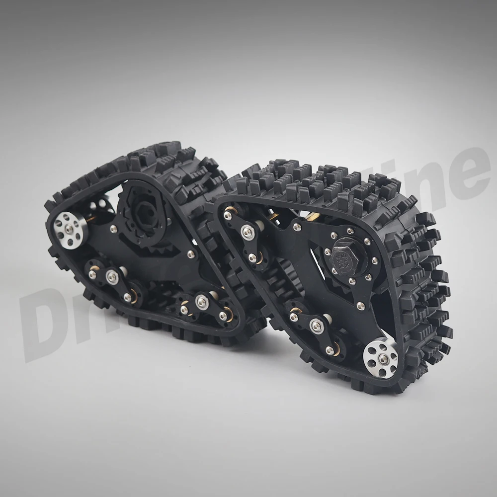 4 шт. вездеходные гусеничные диски снежные колеса для 1/10 RC Crawler Traxxas TRX4 Defender Bronco G500