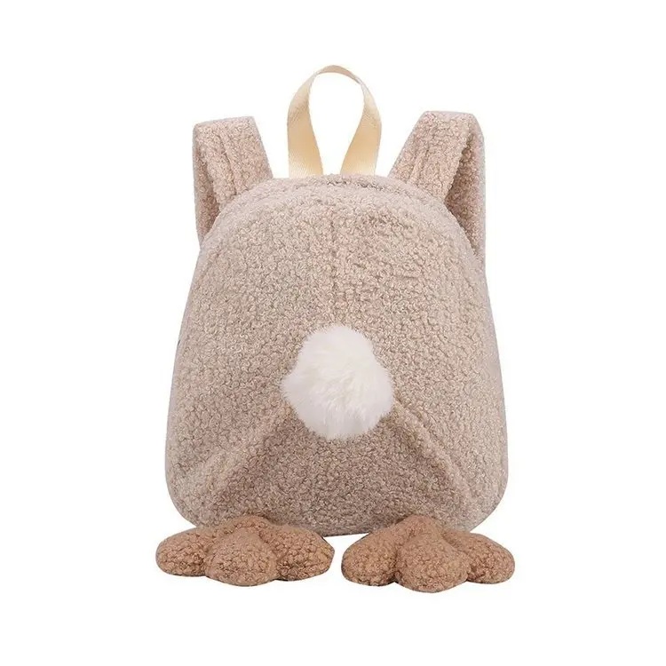 

Winter 2021 New Kawaii Backpack Girls Japanese Mini Mochila Plush Backpack Women Lamb-Like Small Duck Bagpack Mochila Feminina