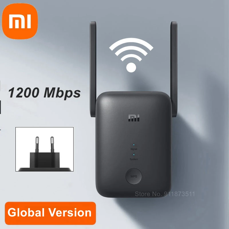 Ретранслятор Wi-Fi Xiaomi AC1200 1200 Мбит/с 5 ГГц | Электроника