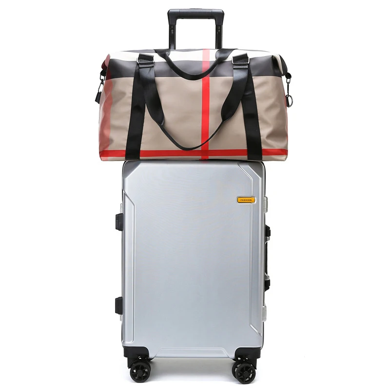 

Luxury Weekend Travel Bags Women Fitness Large-capacity Waterproof Dry & Wet Separation Men Messenger Shoulder Business Handbags