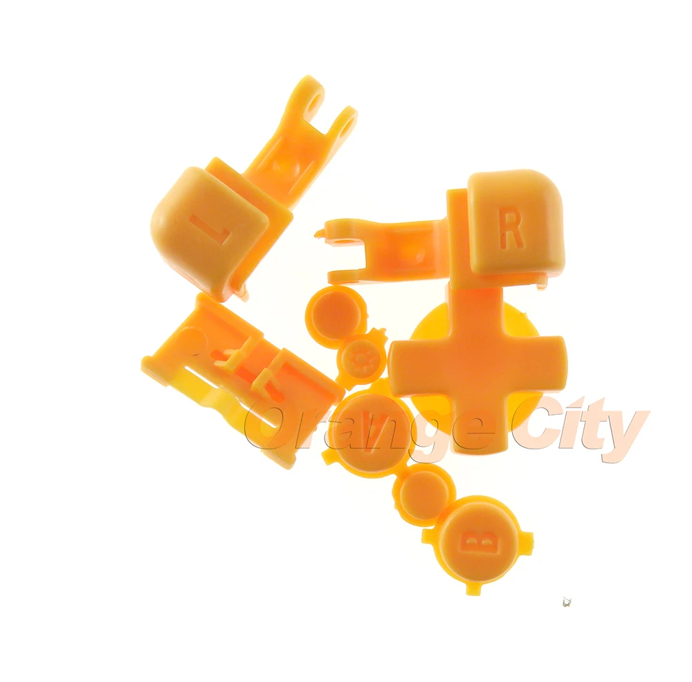 11 цветов Выберите красочные пластиковые A B выберите Пуск L R Кнопки D Pad для GBA SP